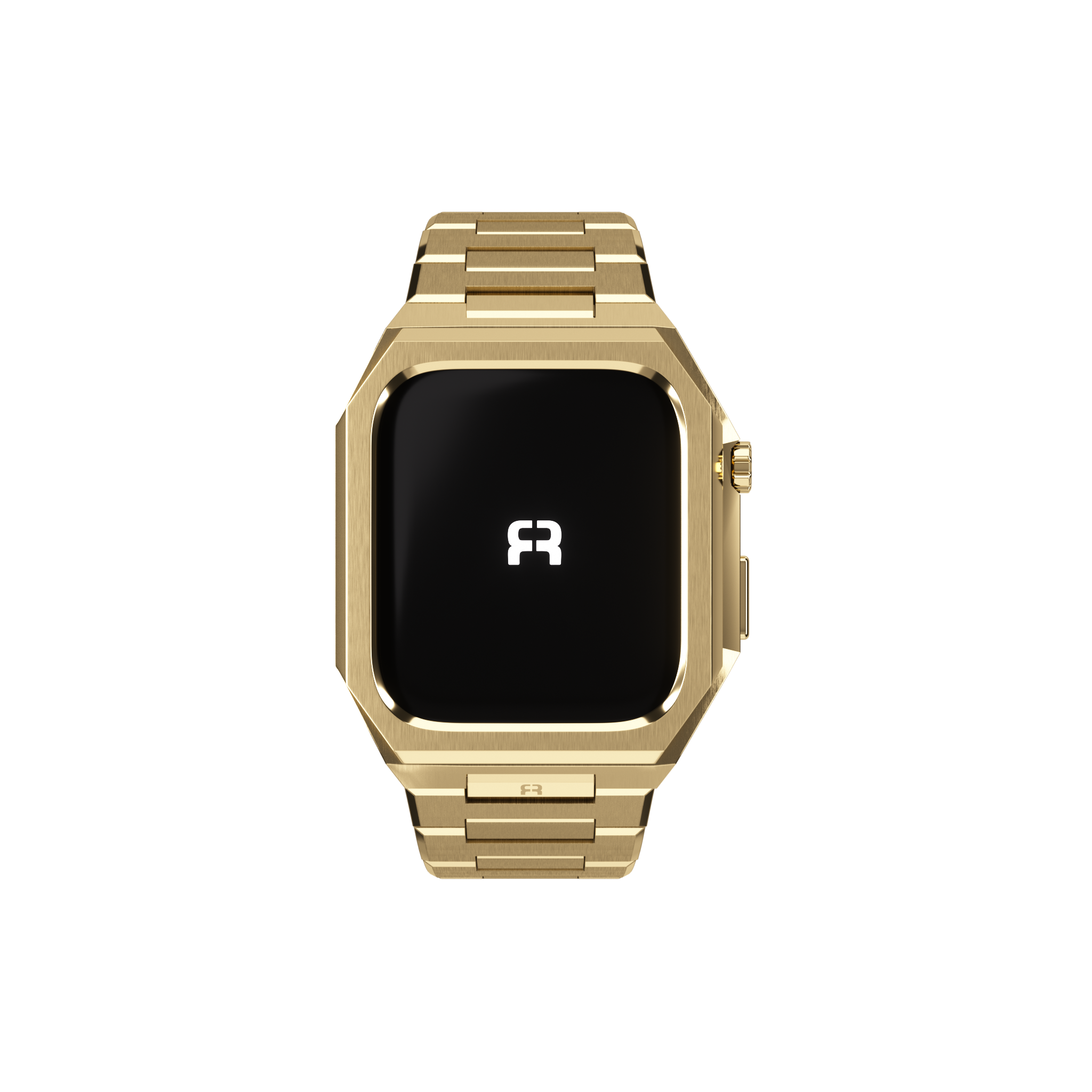 Reqior Boîtier avec bracelet en acier 'Nautilus' Apple Watch 45mm (or)