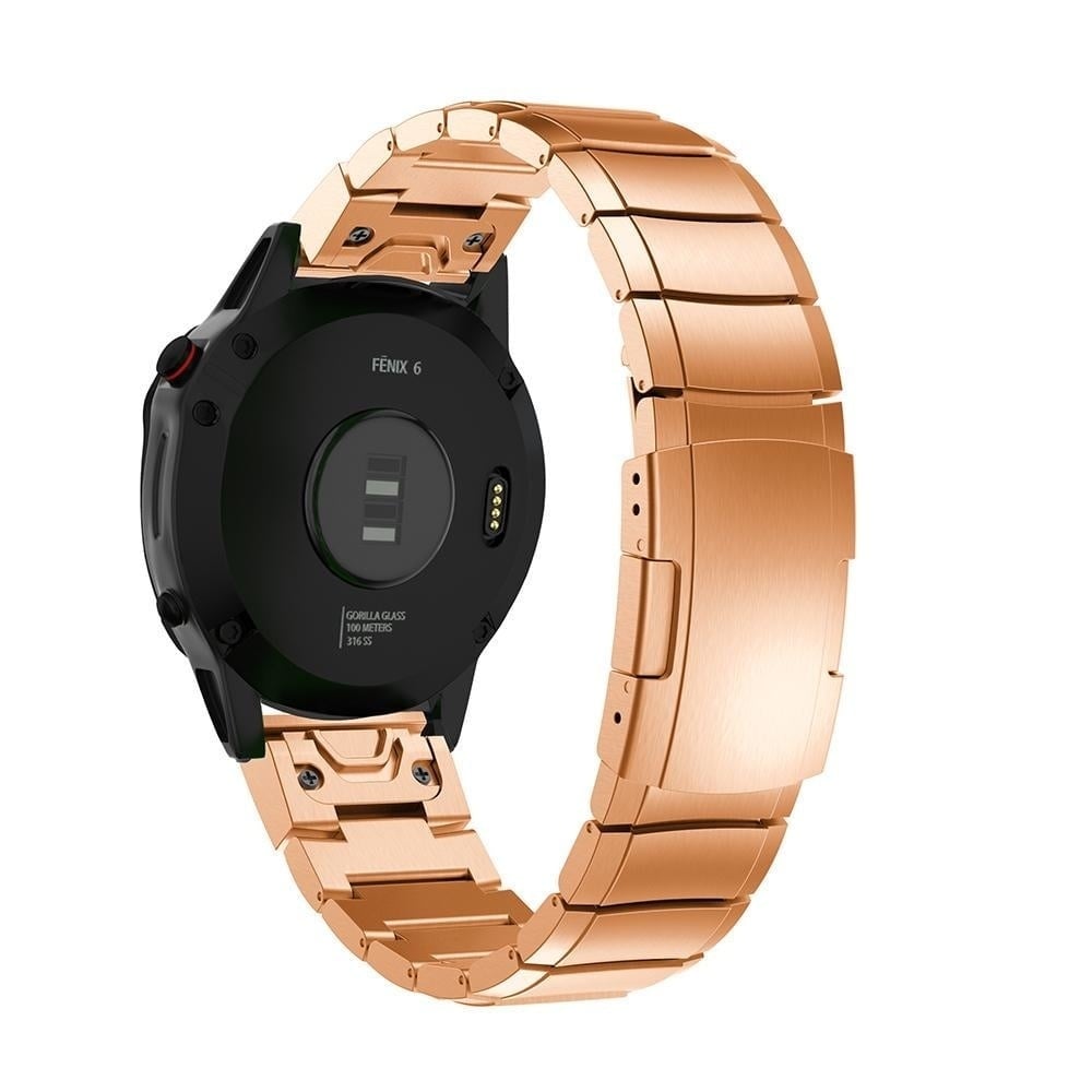 Bracelet acier Garmin Forerunner 935 (rose or)