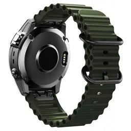 Bracelet ocean Garmin Instinct E - 45mm (vert armée)