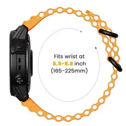 Bracelet ocean Garmin Instinct 3 - 45mm (orange)