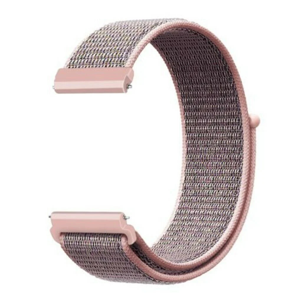 Bracelet nylon Fitbit Versa (rose)