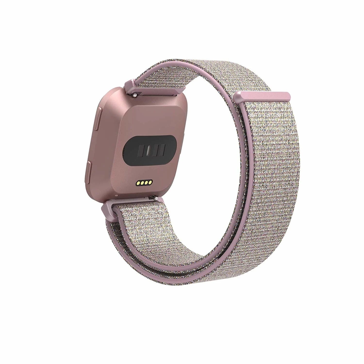 Bracelet nylon Fitbit Versa (rose)