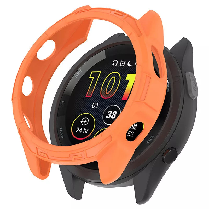 Coque TPU robuste Garmin Forerunner 265 (orange)