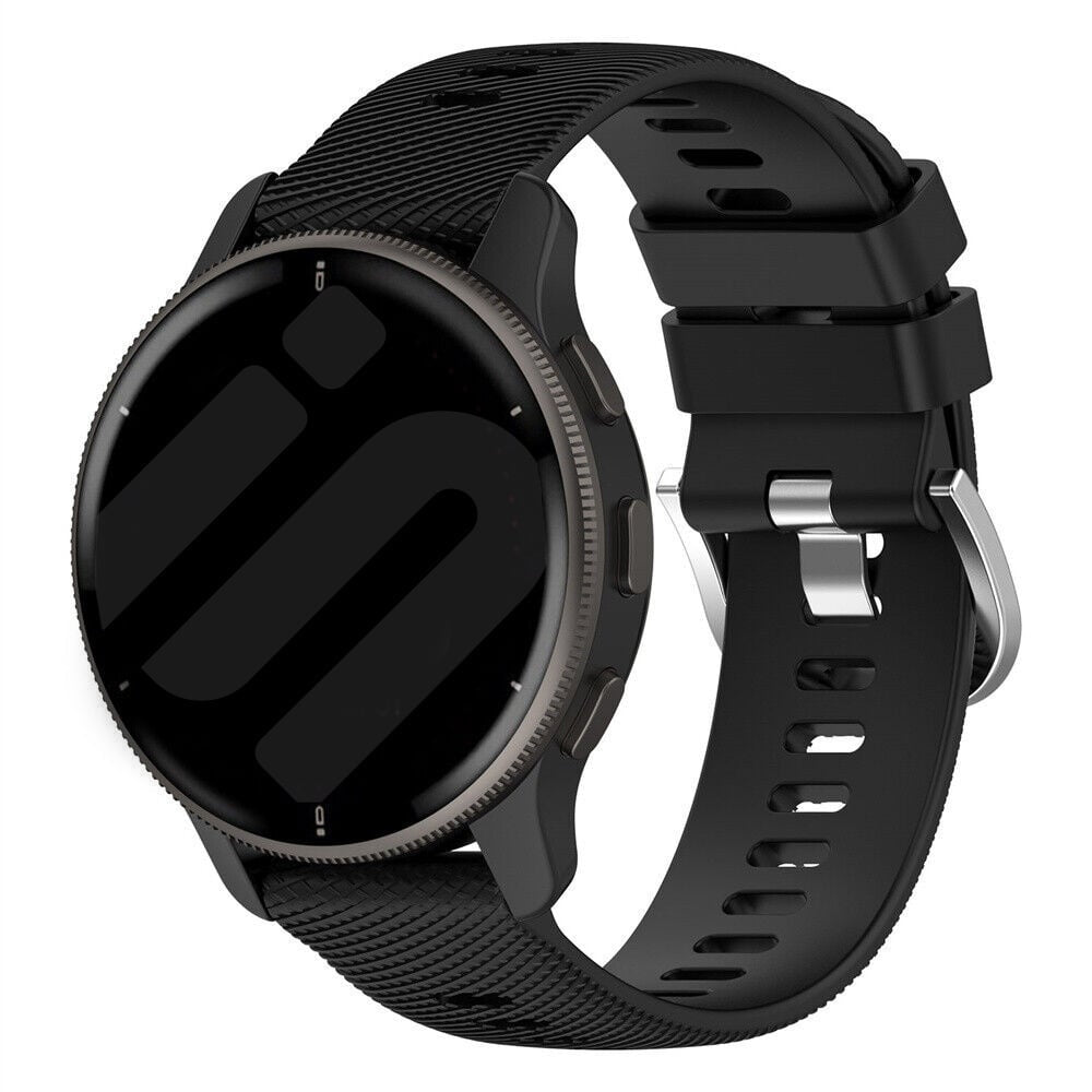 Coros Apex 4 - 42mm Silicone Strap (Black)