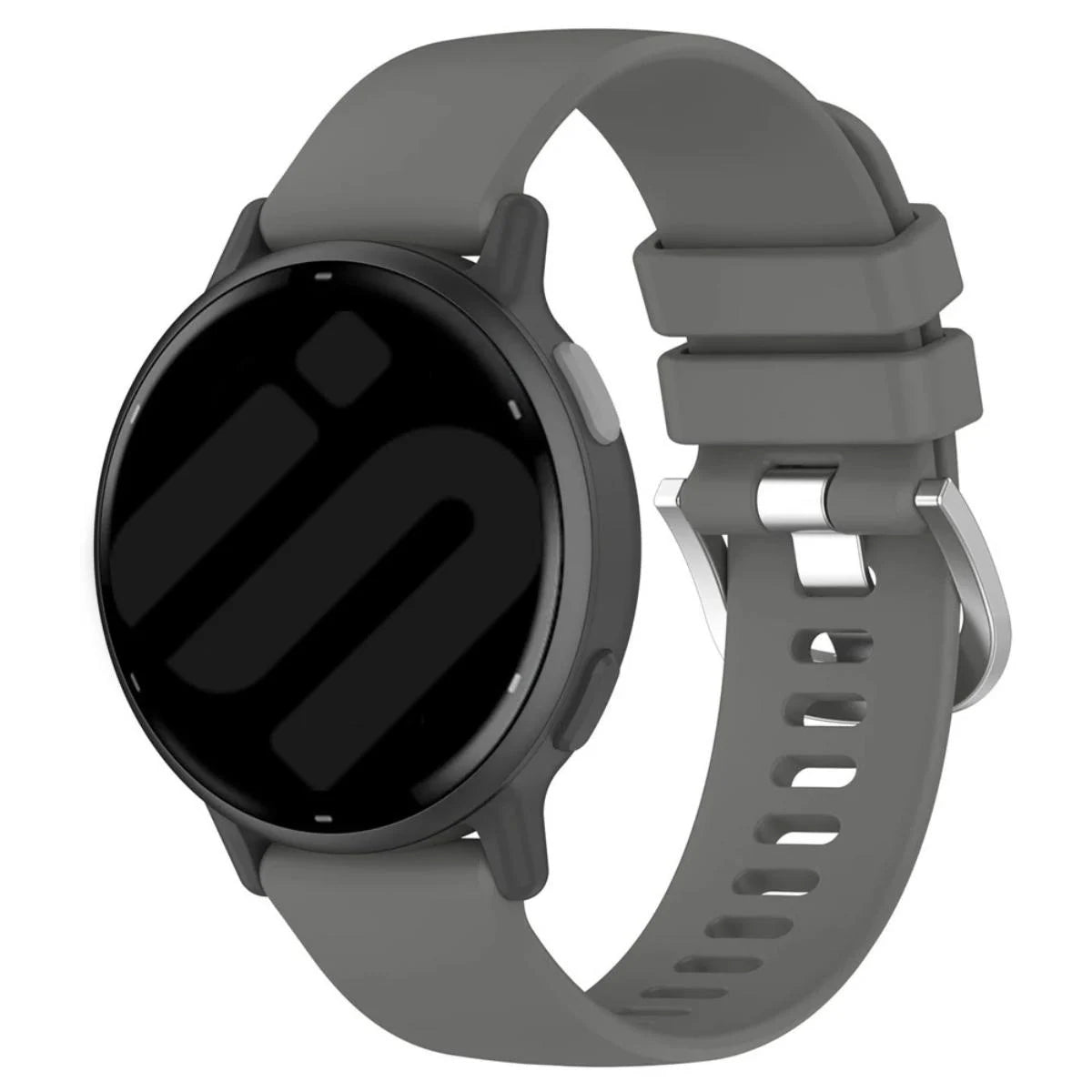Garmin Vivoactive 6 Silicone Classic Strap (Dark Grey)