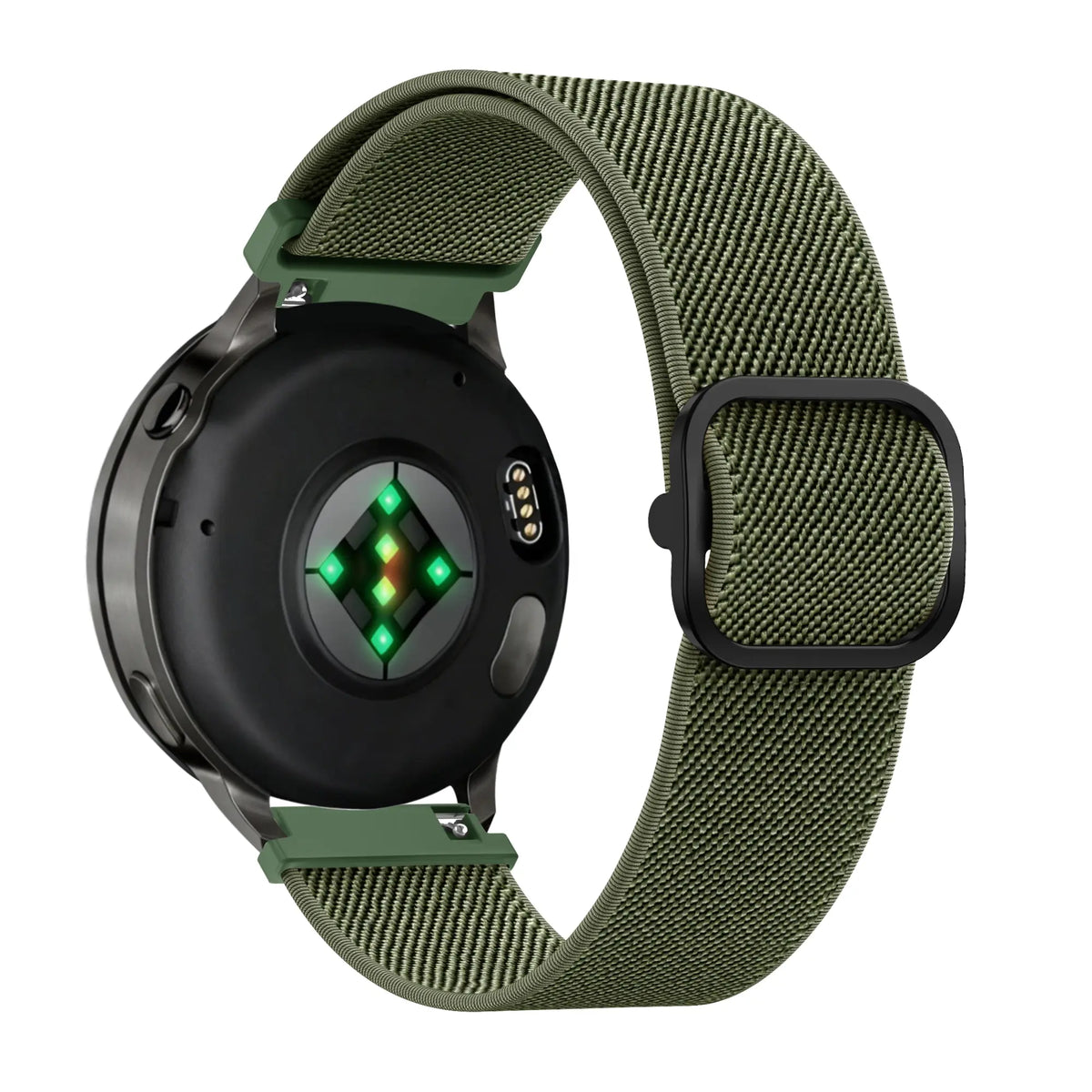 Bandz Bracelet élastique Garmin Venu SQ 2 (vert militaire)