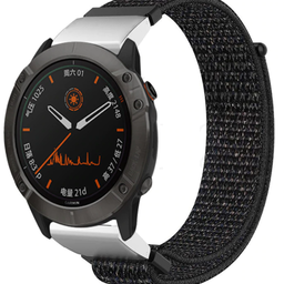 Bracelet nylon Garmin Instinct E - 45mm (noir)