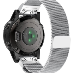 Bracelet Milanais Garmin Instinct E - 40mm (argent)