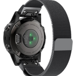 Bracelet Milanais Garmin Instinct E - 40mm (noir)