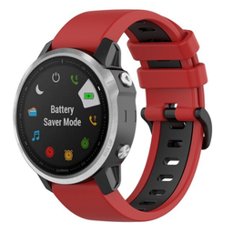 Bracelet sport á boucle Garmin Instinct E - 40mm (rouge/noir)