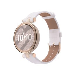 Bracelet cuir Garmin Lily (blanc)
