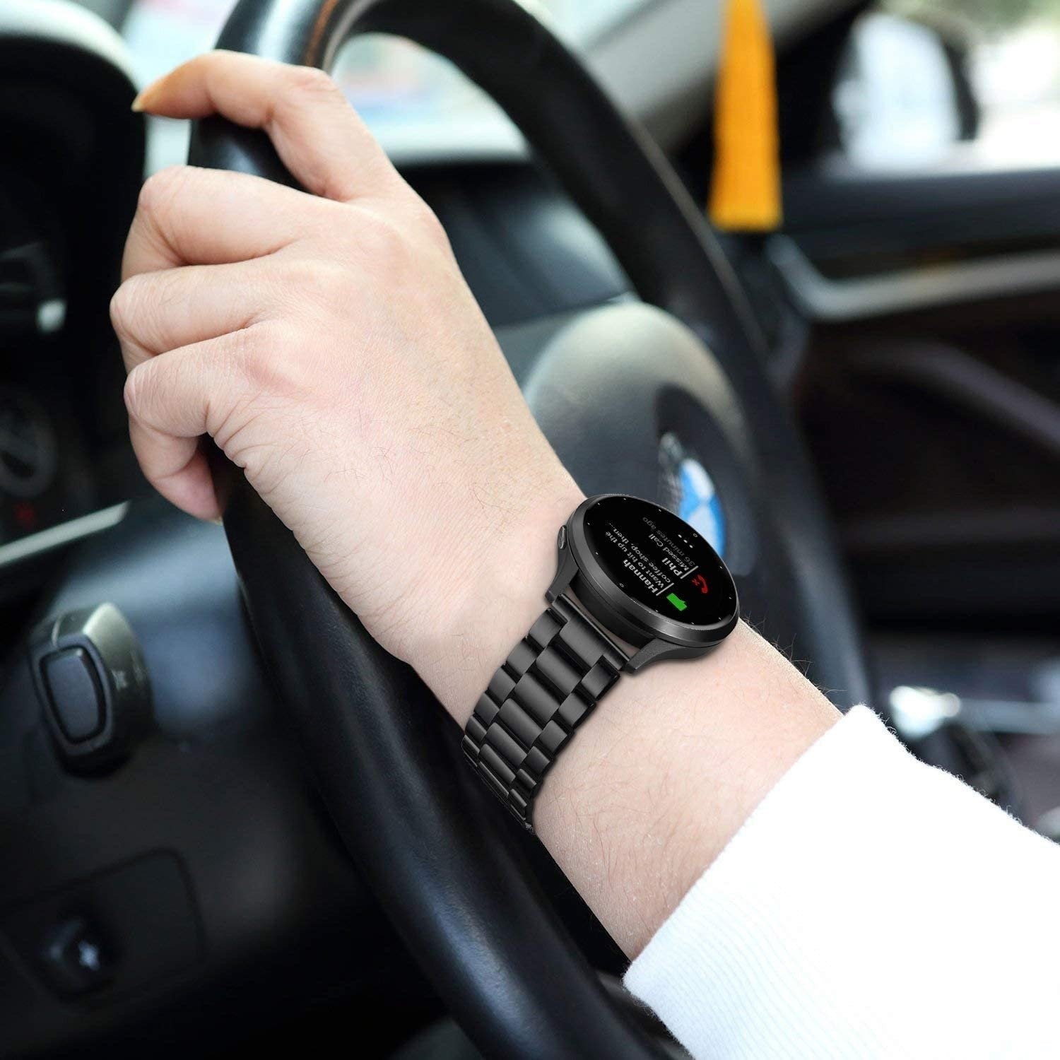 Bracelet acier Polar Vantage M (noir)