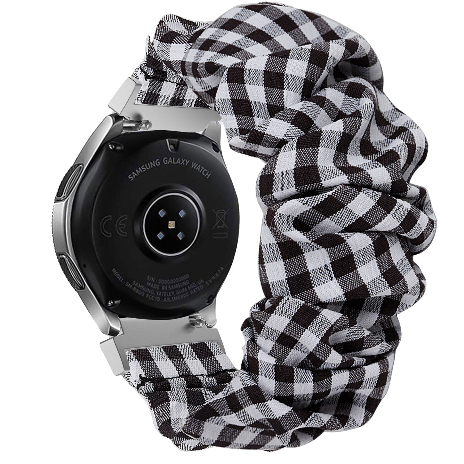 Bracelet chouchou Samsung Galaxy Watch 6 Classic 47mm (à carreaux)