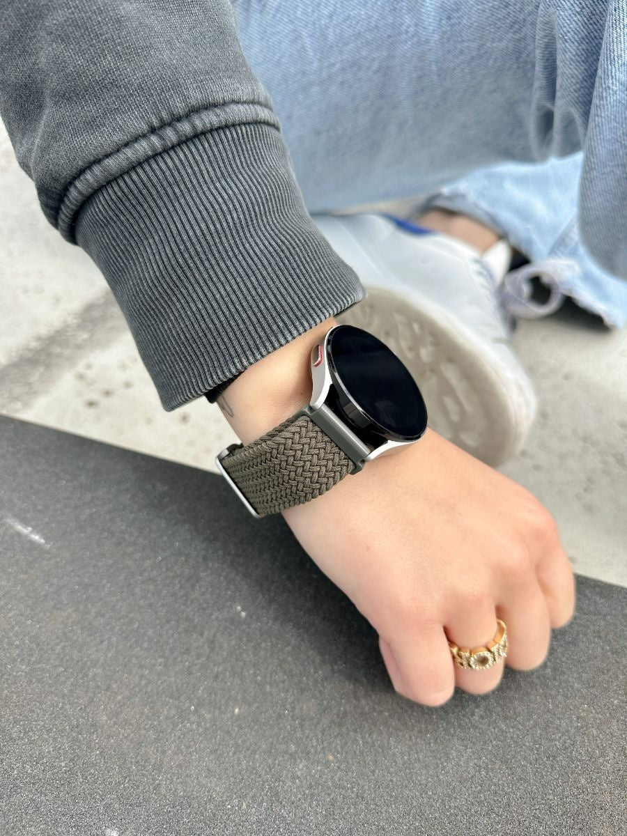 Bracelet tressé réglable Suunto Race 2 (vert)