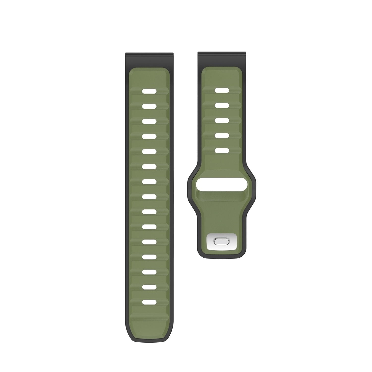 Amazfit GTR Mini Outdoor Duo Silicone Strap (Green/Black)