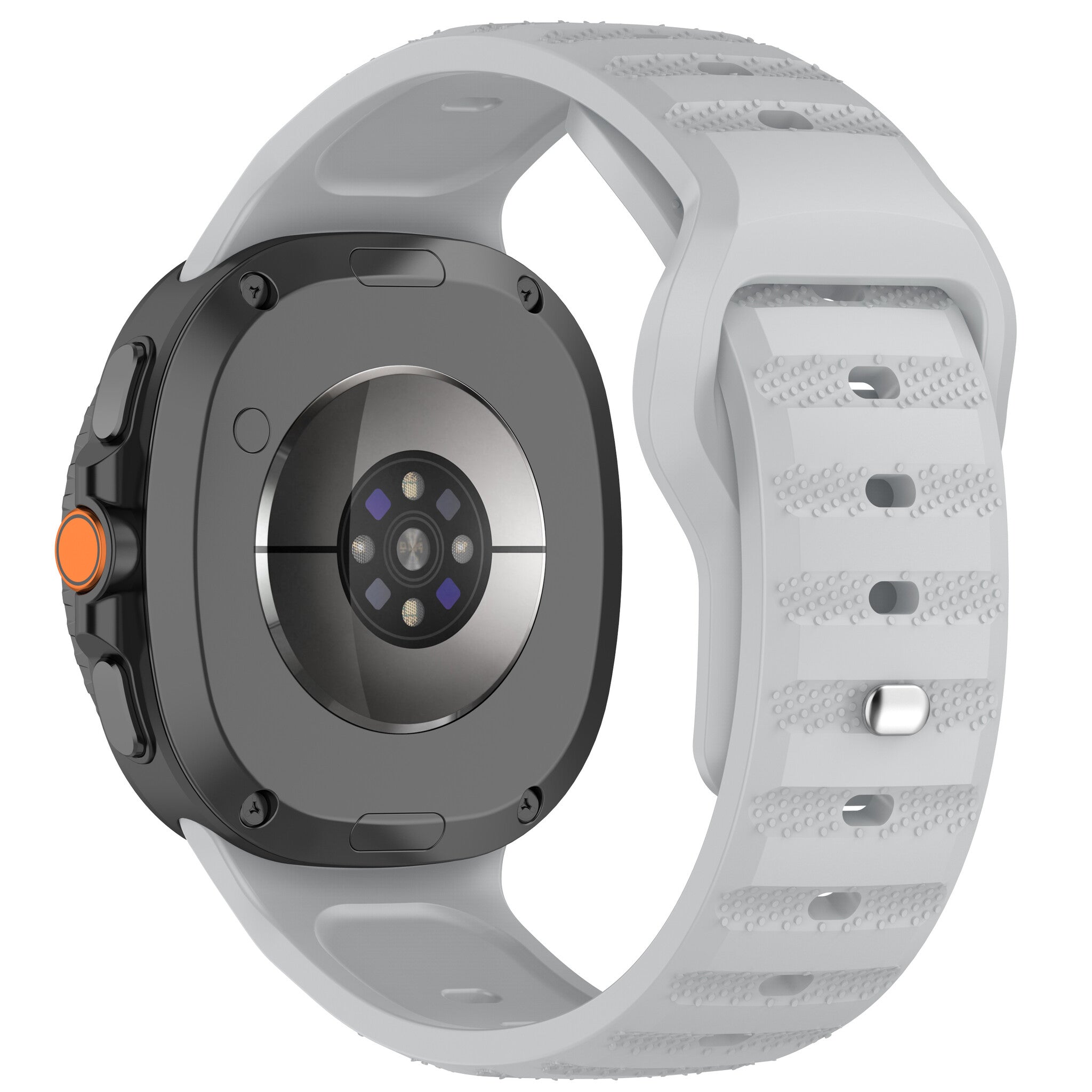 Bracelet silicone outdoor Samsung Galaxy Watch 8 - 44mm (gris)