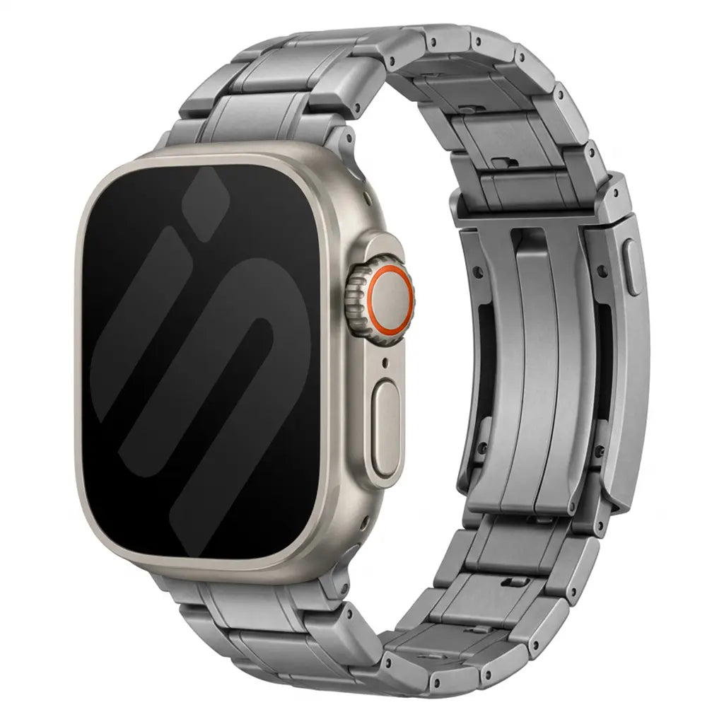 Apple Watch Ultra Adjustable Titanium Strap (Graphite)