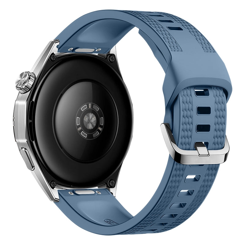Bracelet silicone 'One Push' Suunto 9 Peak Pro (grisbleu)