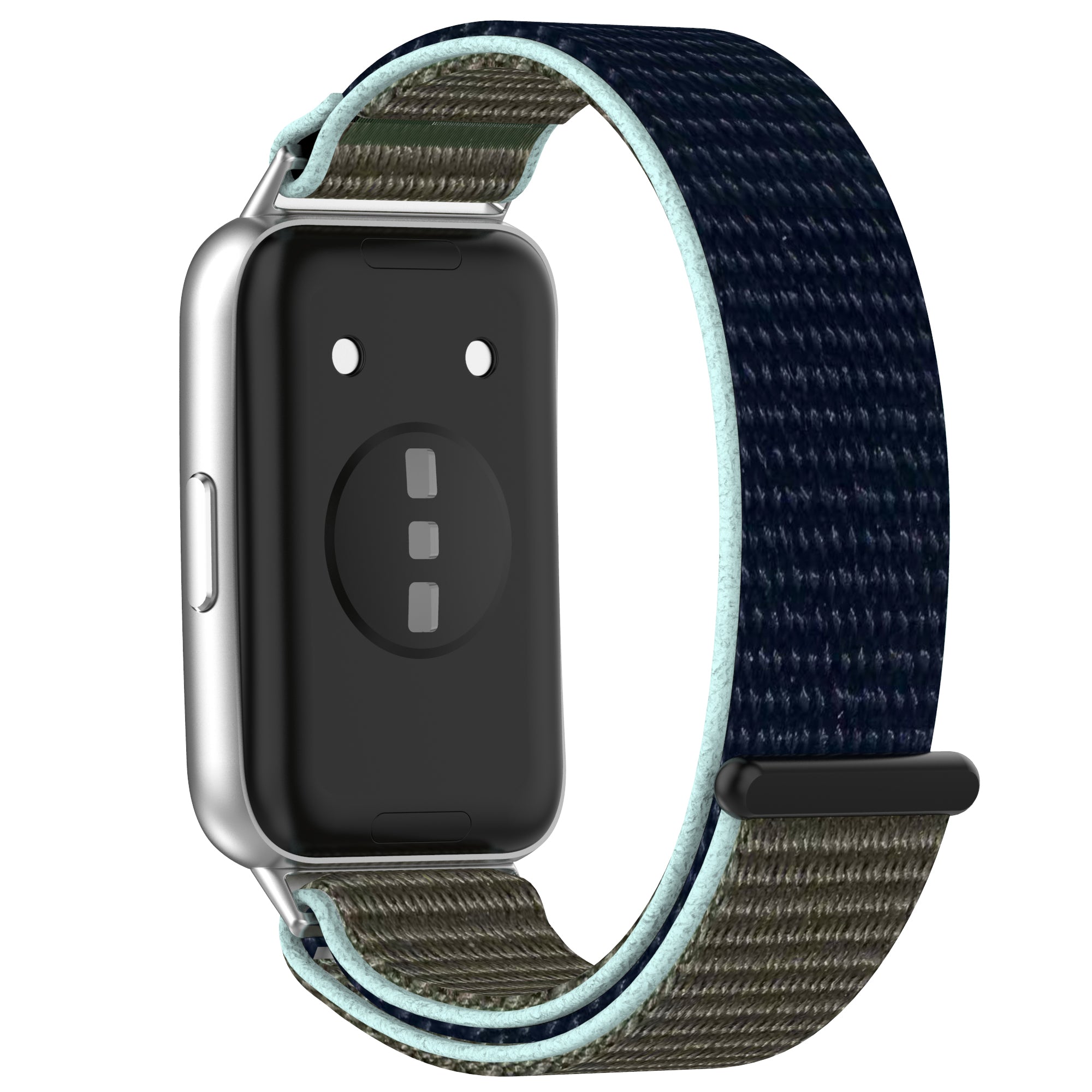 Bracelet nylon Huawei Band 11 Pro (grisbleu)
