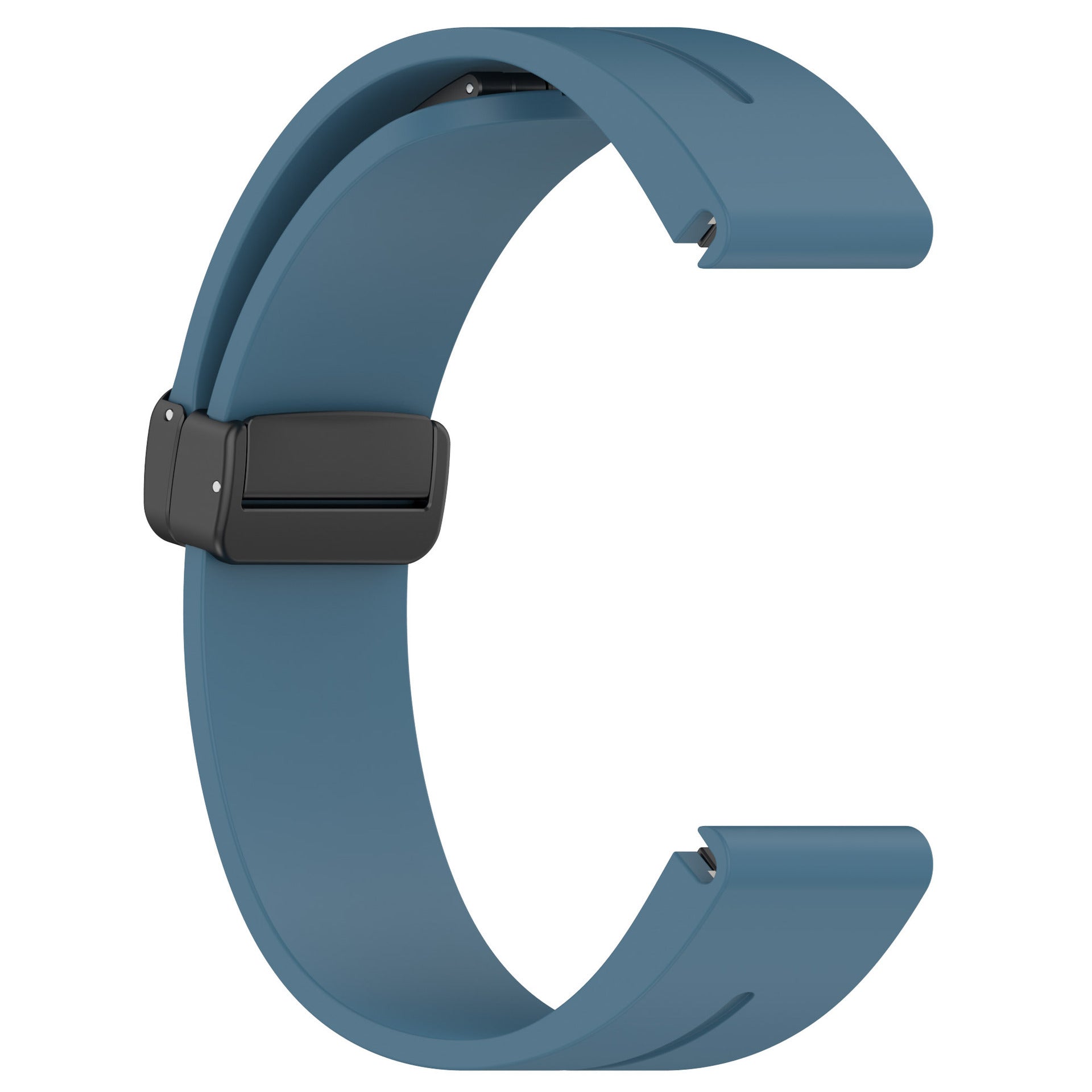 Bracelet silicone avec boucle-D Garmin Instinct 3 - 45mm (bleu-gris)