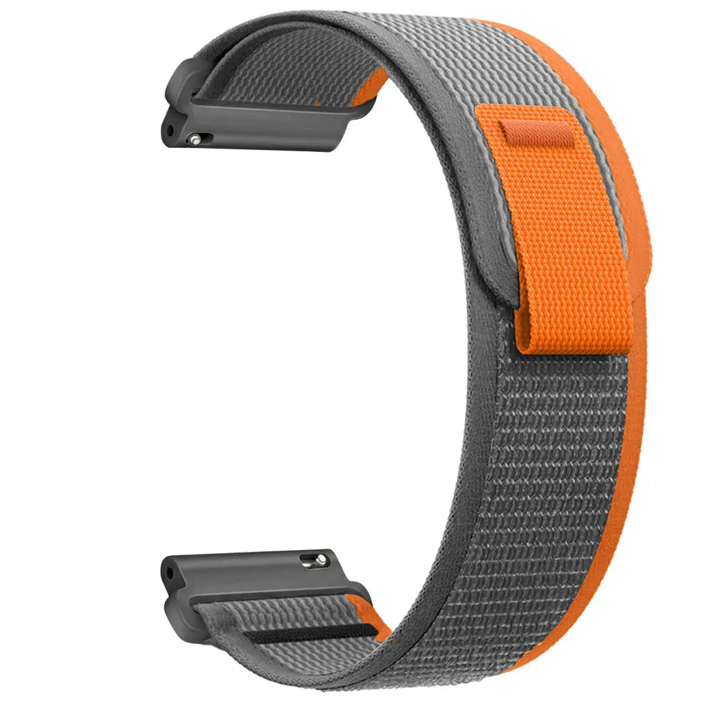 Huawei Watch GT 7 Pro Trail Nylon Strap (Grey/Orange)