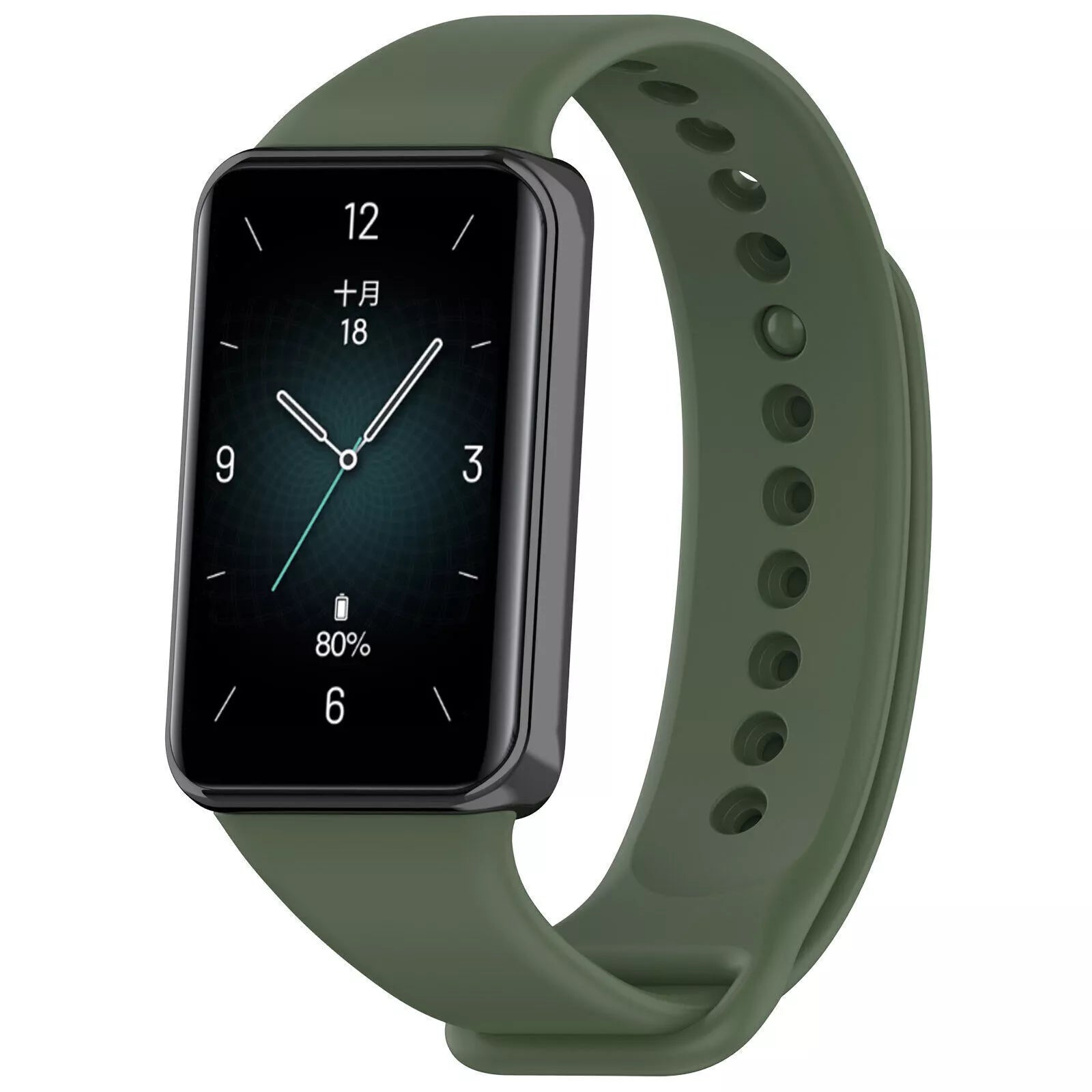 Bracelet TPU Honor Band 10 (vert foncé)