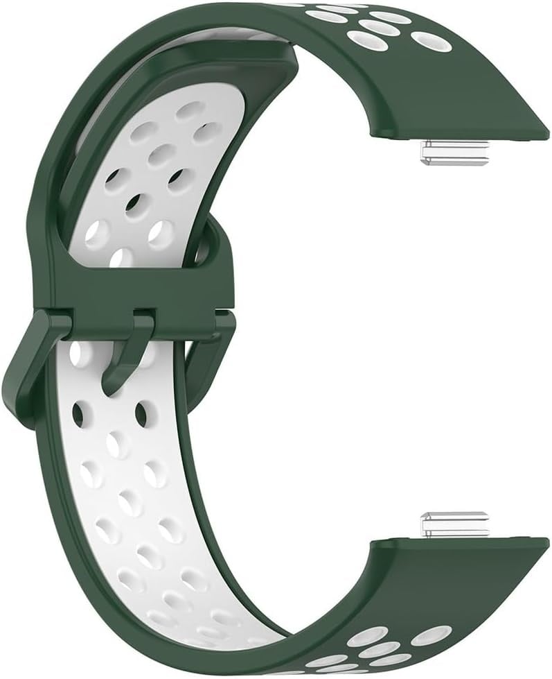 Bracelet sport Huawei Watch Fit 4 (vert/blanc)