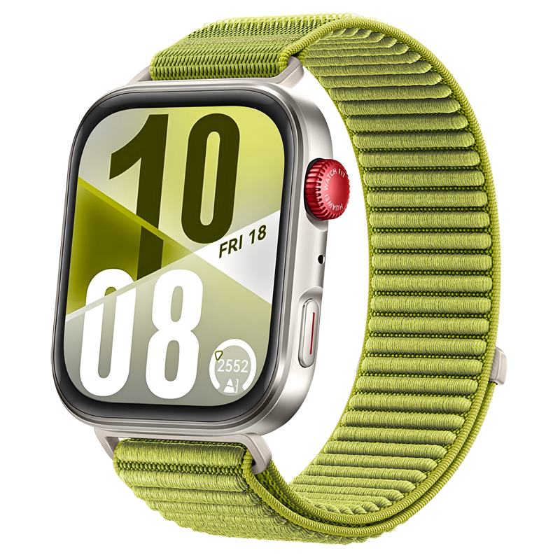 Huawei Watch Fit 3 Nylon Wave Strap (Green)