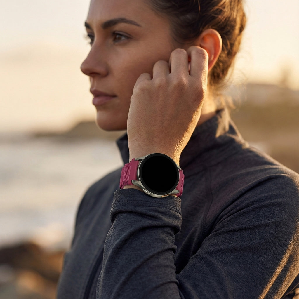 Bandz Bracelet nylon Alpine Polar Ignite (rose-rouge)