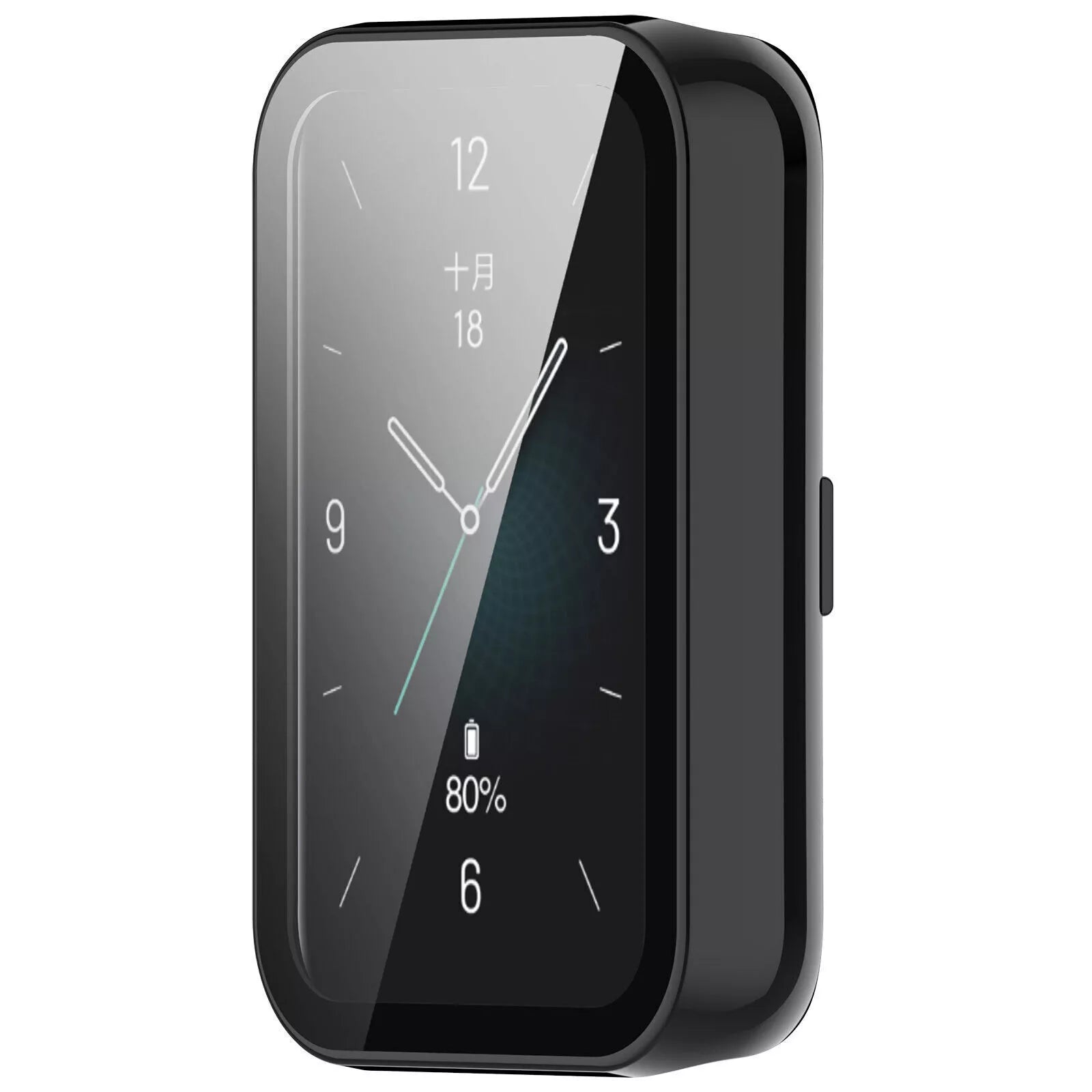 Honor Band 9 PC Case with Glass (Black)