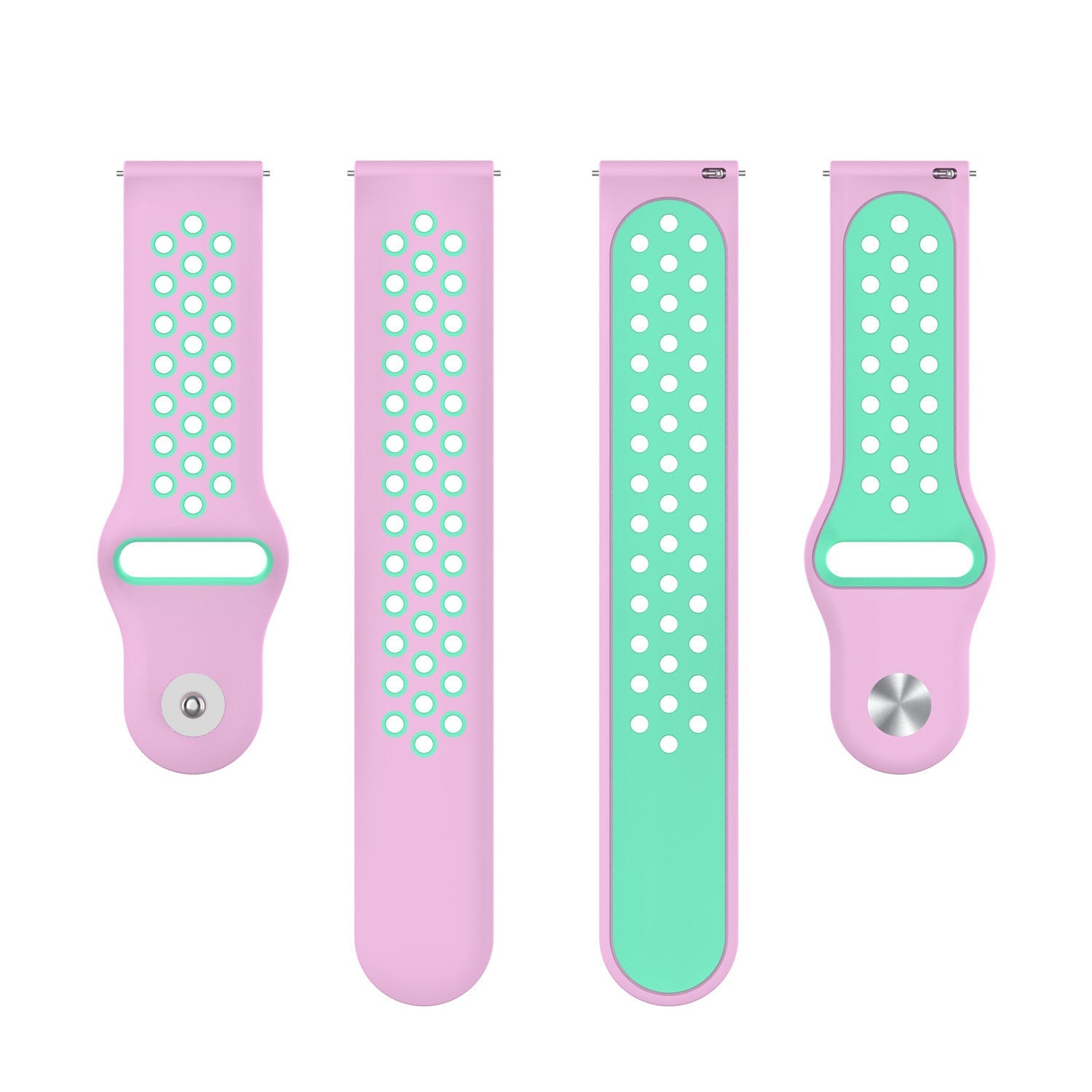 Bracelet sport Withings ScanWatch Nova (rose/aqua)