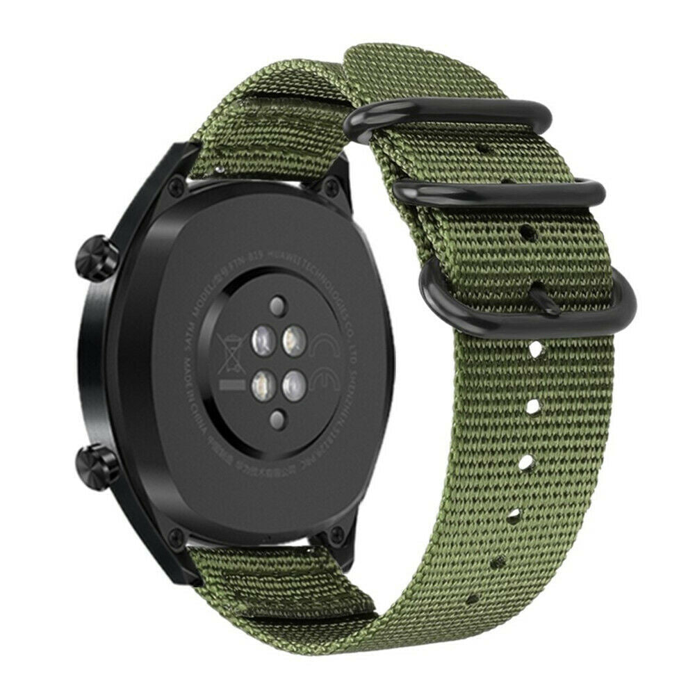 Suunto Run Nylon Buckle Strap (Green)