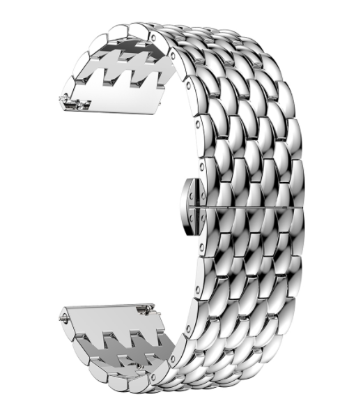 Bracelet acier Dragon Honor Magic Watch 2 (argent)