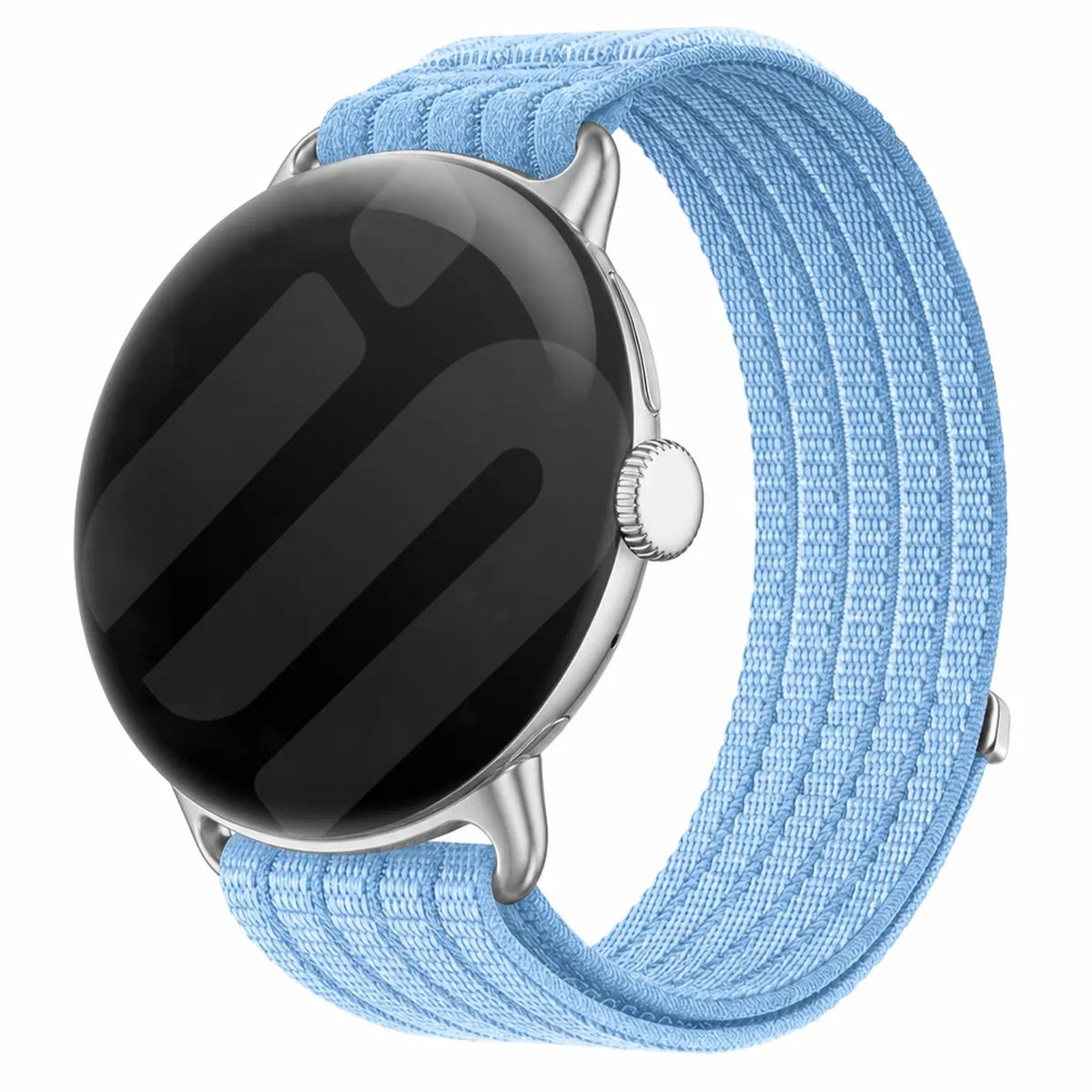 Bracelet nylon ultra fine Google Pixel Watch 5 - 41mm (bleu clair)
