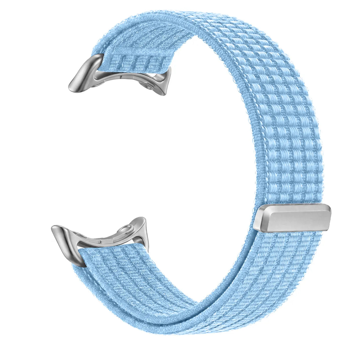 Bracelet nylon ultra fine Google Pixel Watch 5 - 41mm (bleu clair)