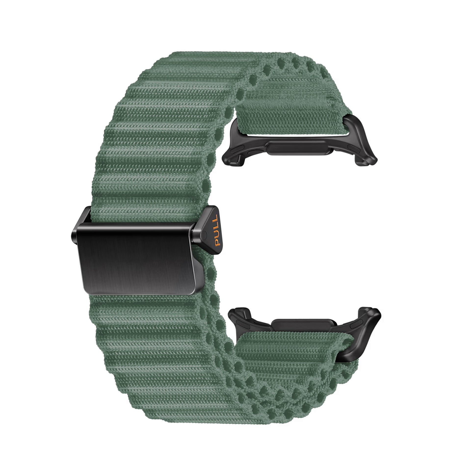 Bracelet nylon Outdoor Samsung Galaxy Watch Ultra (vert foncé)