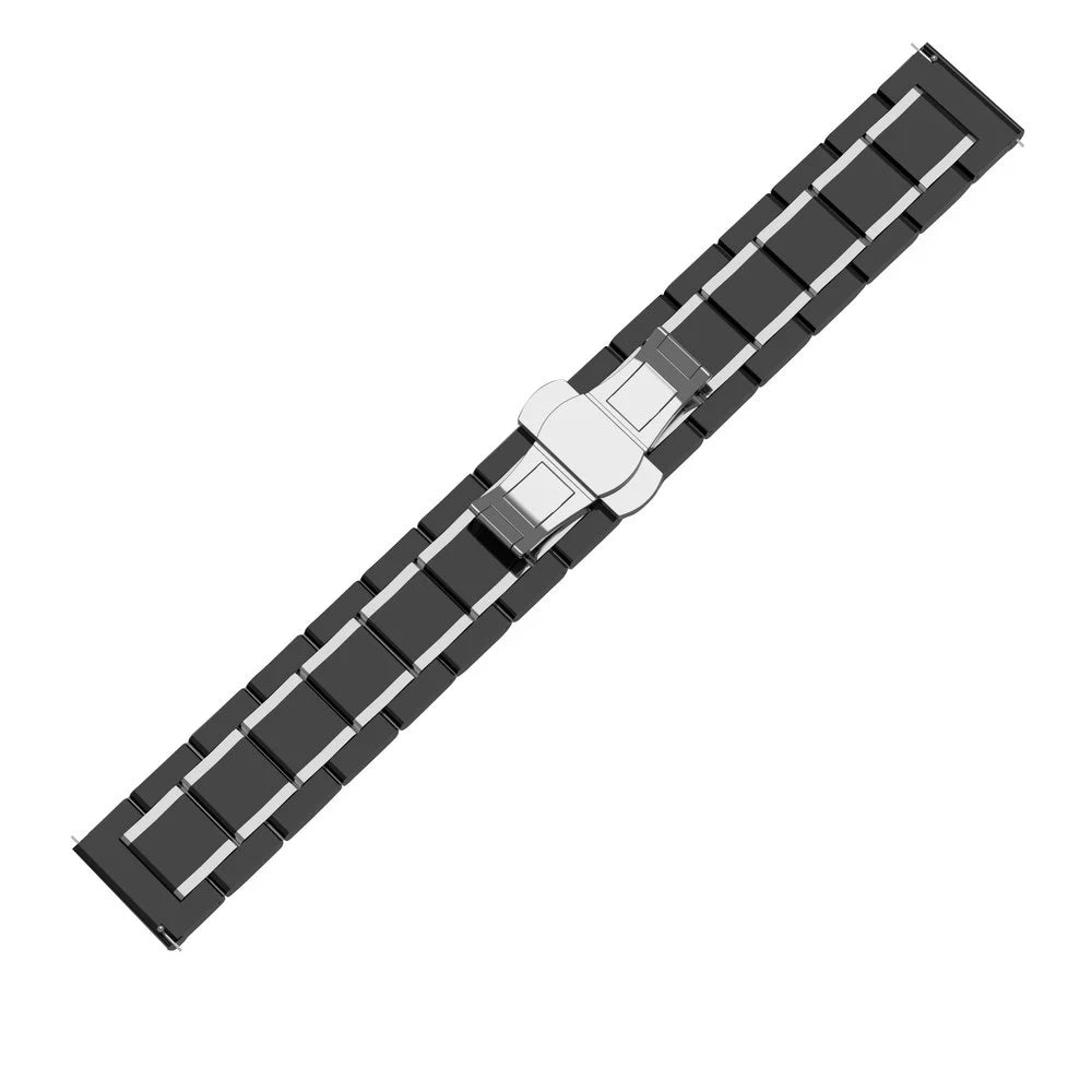 OnePlus Watch 3 - 43mm Ceramic Link Strap (Black/Silver)
