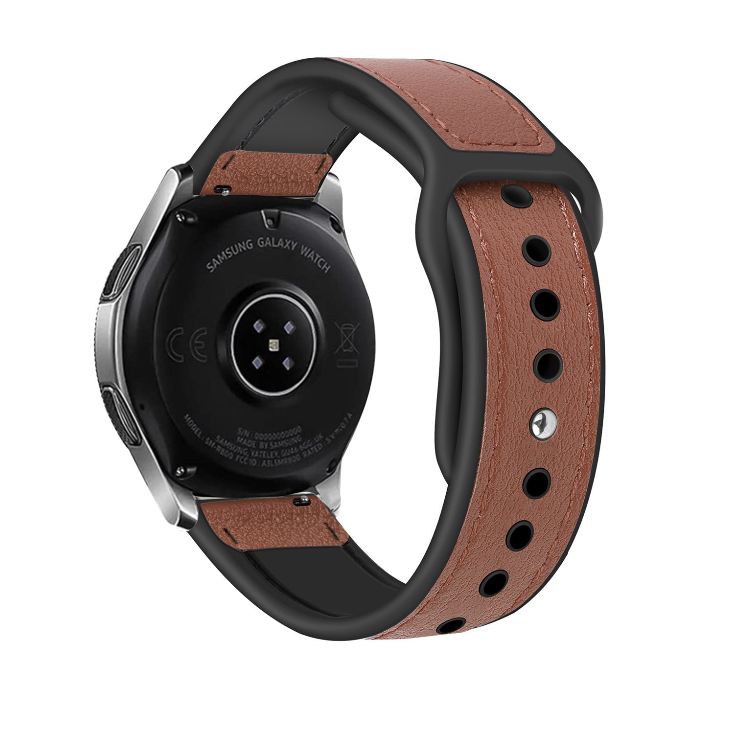 Bracelet hybride en cuir Amazfit Bip 6 (marron clair)