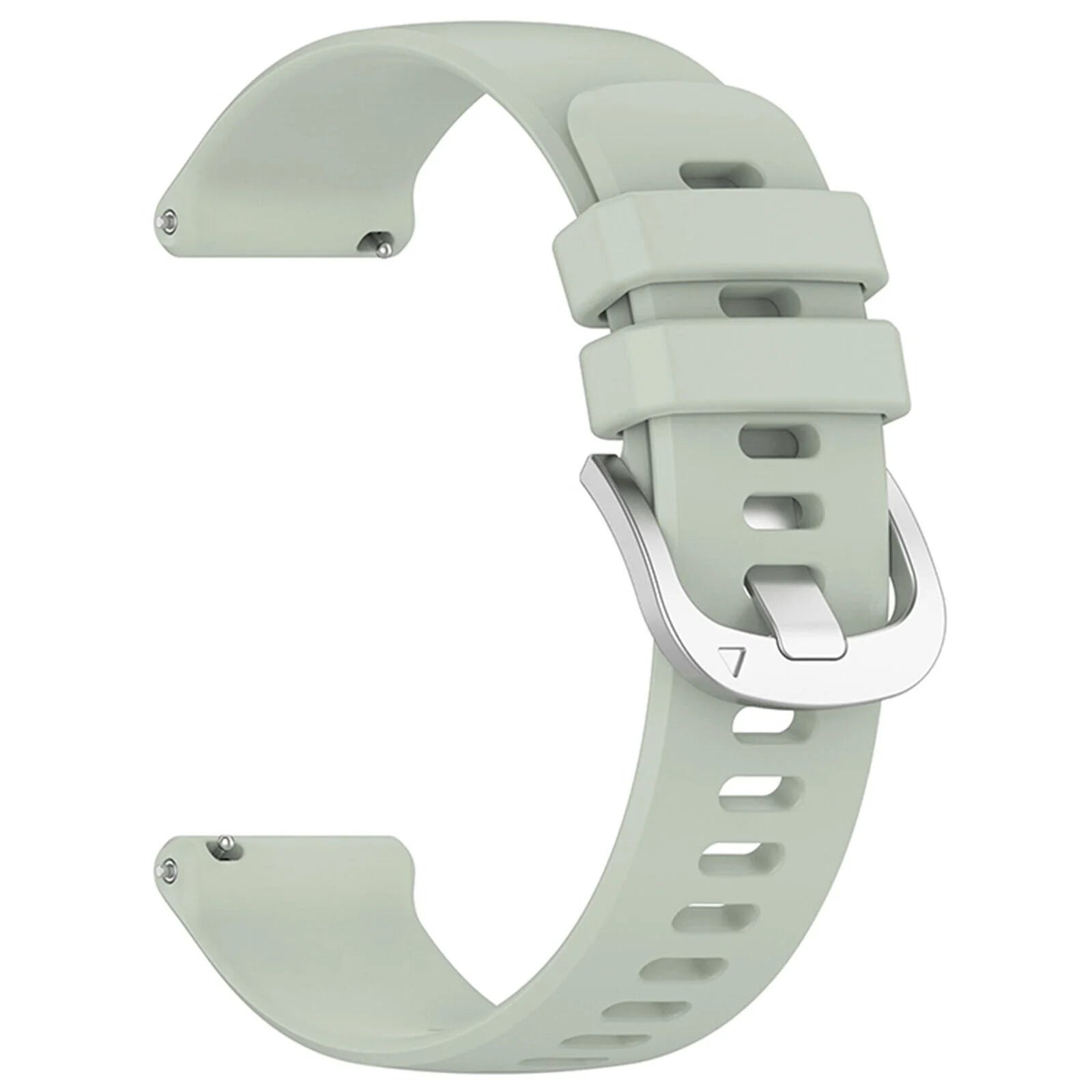 Bracelet silicone classique Garmin Vivoactive 6 (vert clair)