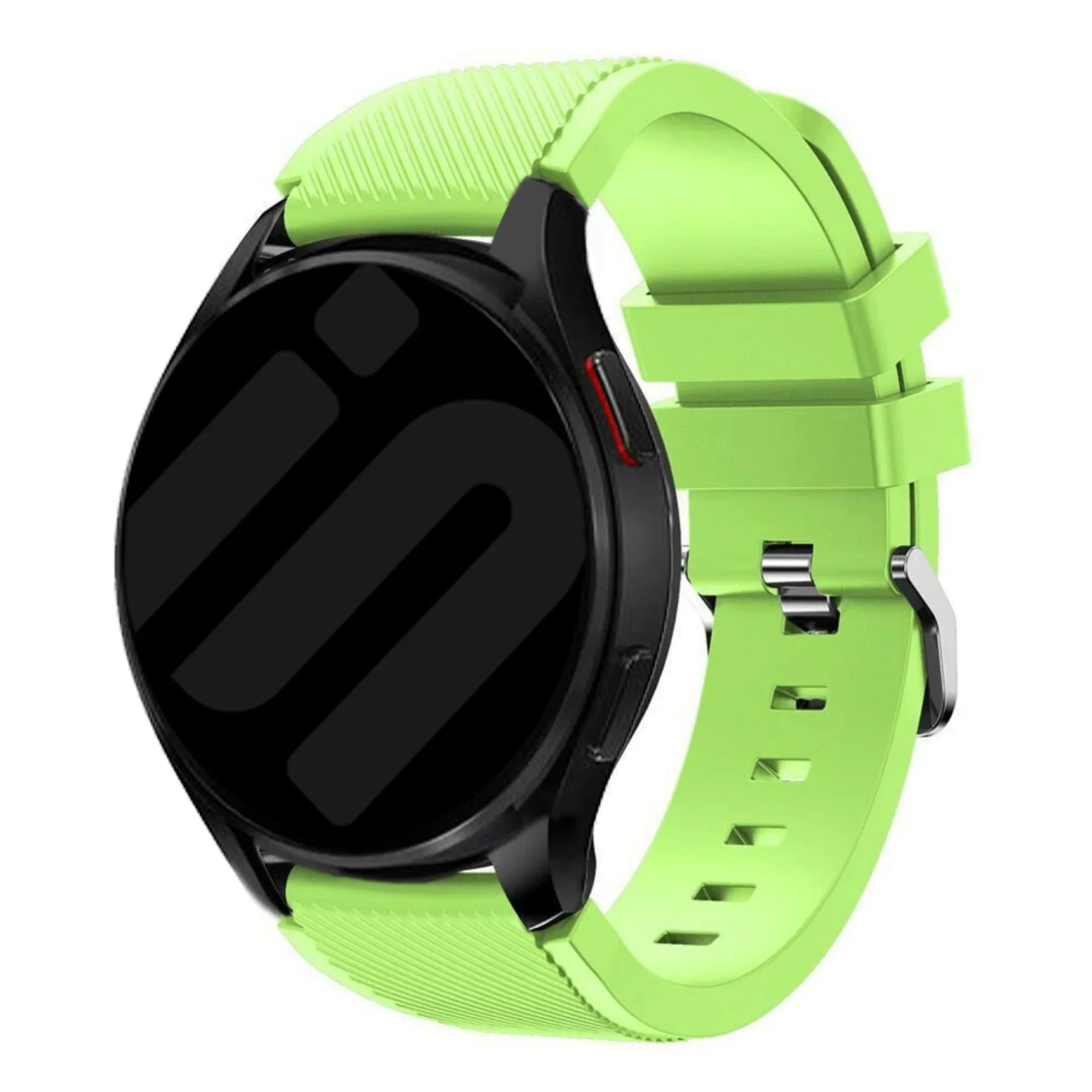 Bracelet silicone sergé OnePlus Watch 3 - 46mm (vert clair)