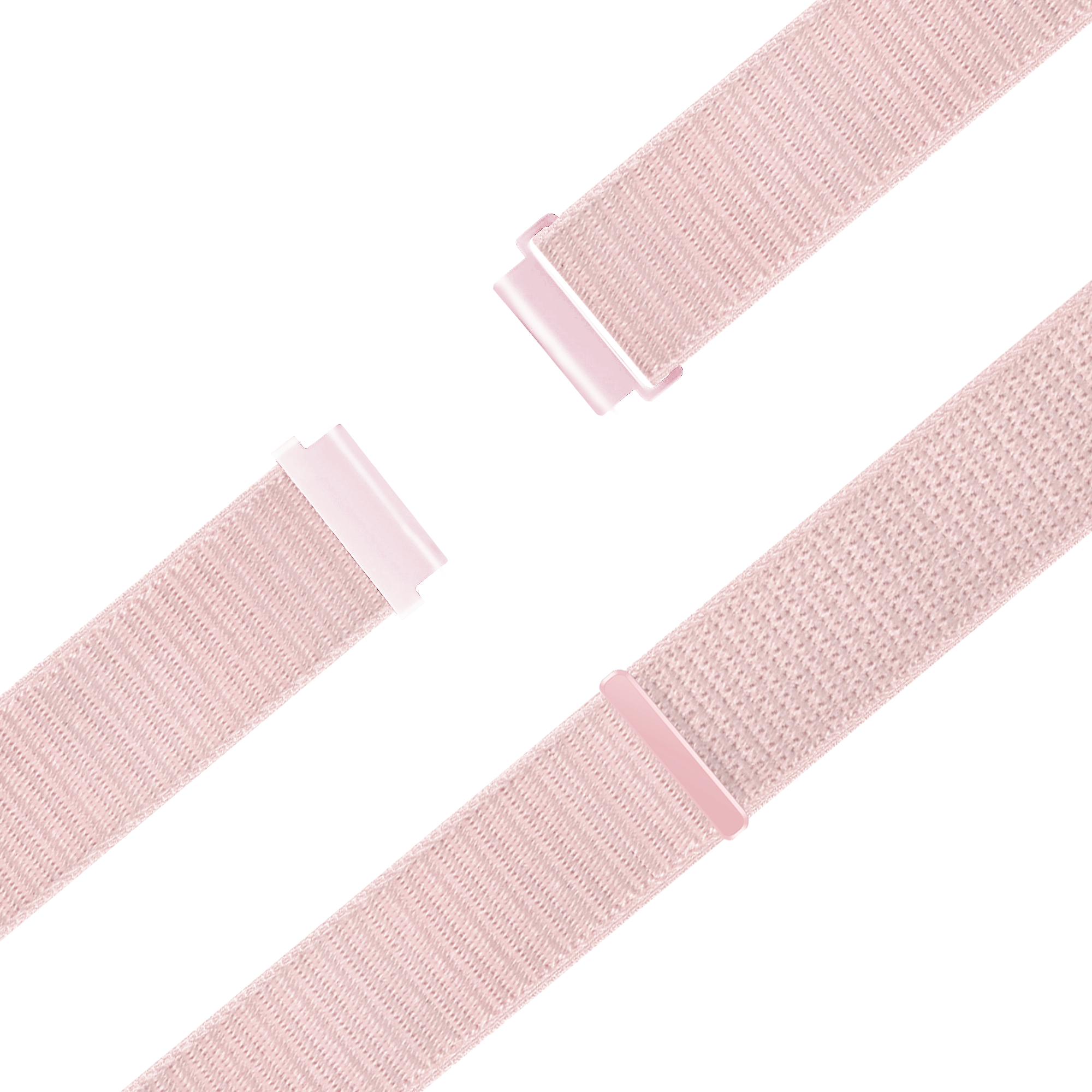 Bandz Bracelet nylon Loop Garmin Vivomove Trend (rose clair)