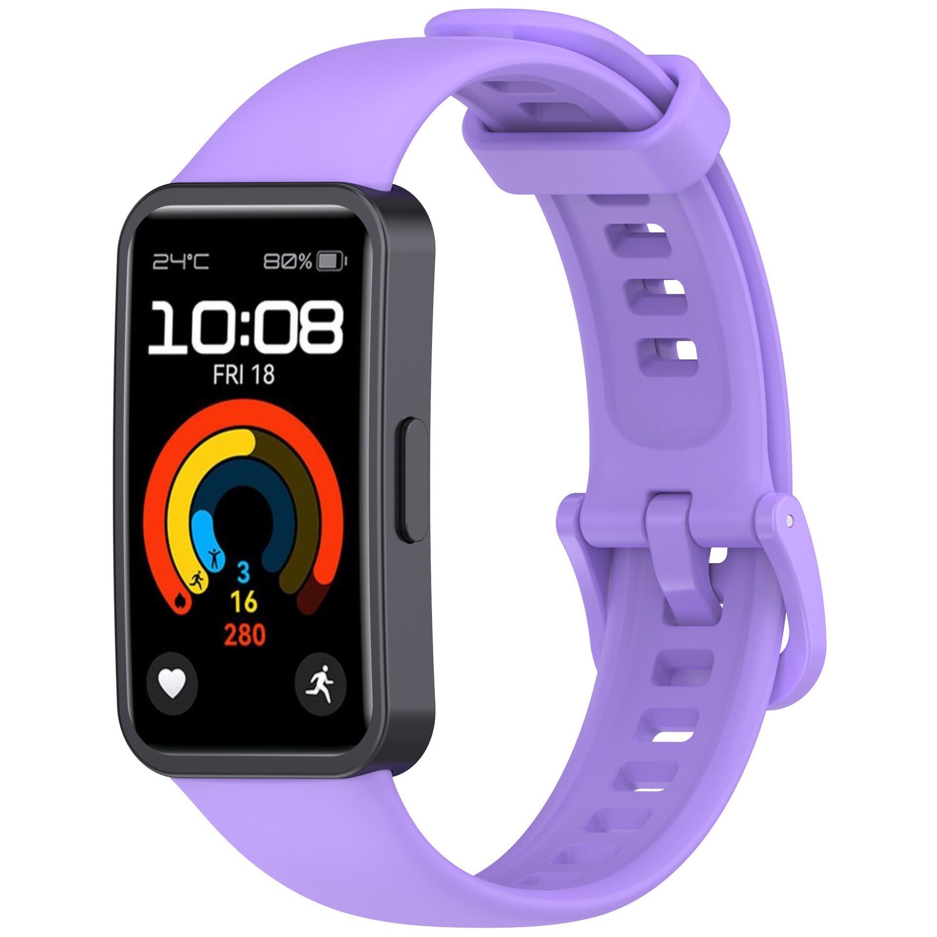 Bracelet silicone classique Huawei Band 9 (lila)