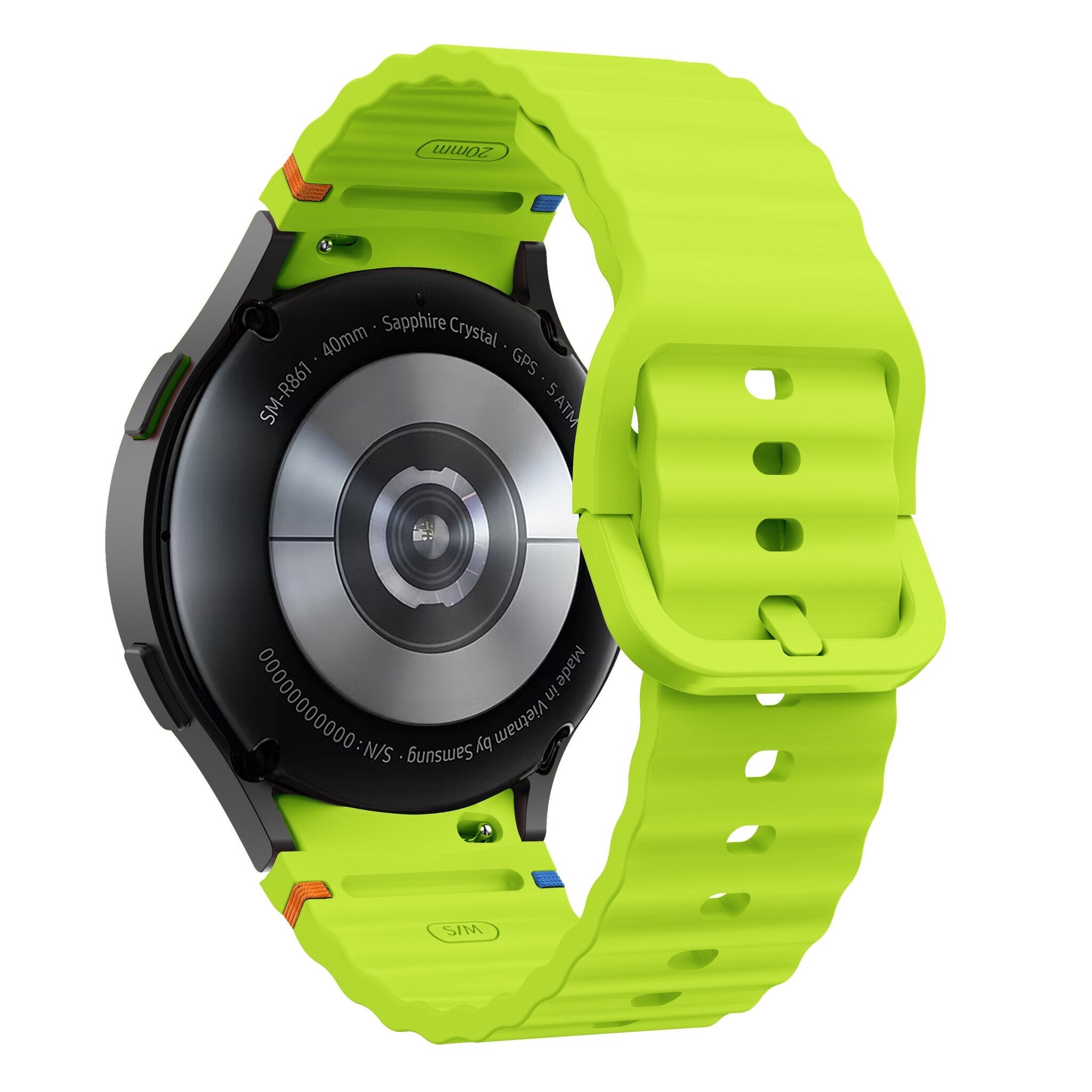 Samsung Galaxy Watch 7 - 40mm Wave Strap (Lime)