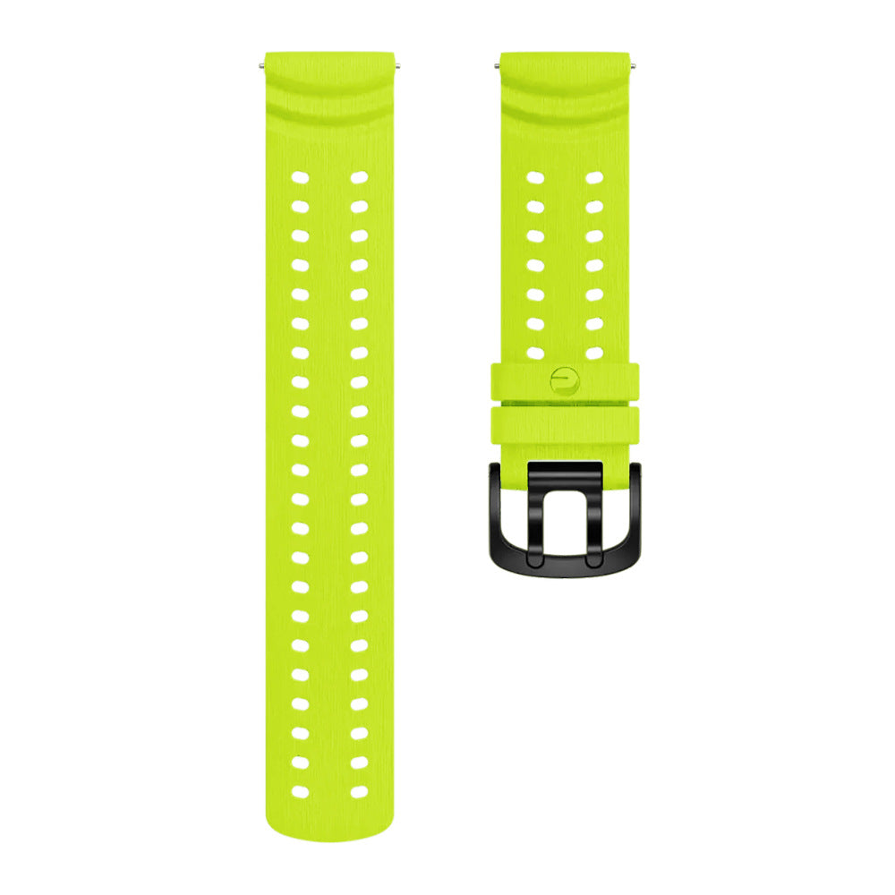 Polar Vantage M3 Silicone Grain Strap (Lime)