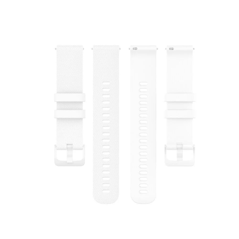 Watch Strap Premium Silicone 22mm - Quick Release (White)