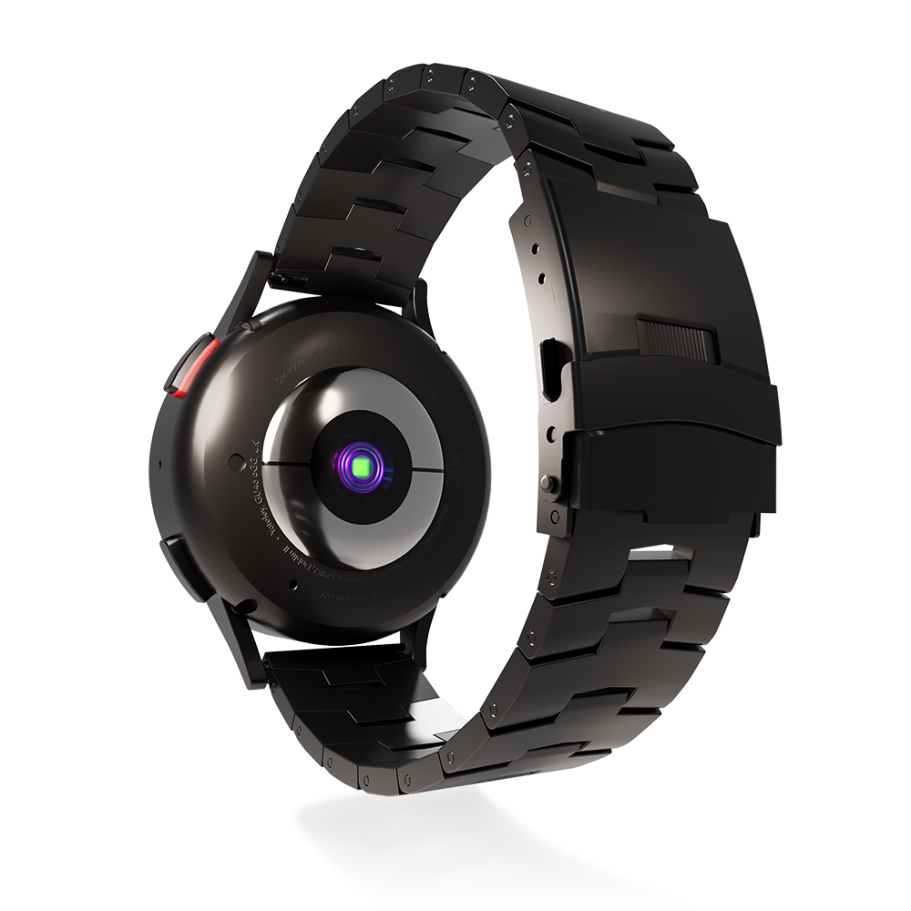 Bracelet titane granulé Amazfit Cheetah (Pro) (noir)