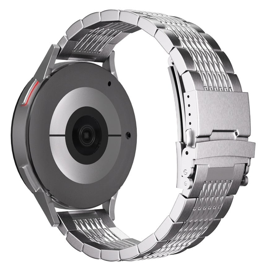 Bracelet luxe à maillons acier Amazfit Cheetah (Pro) (argent)