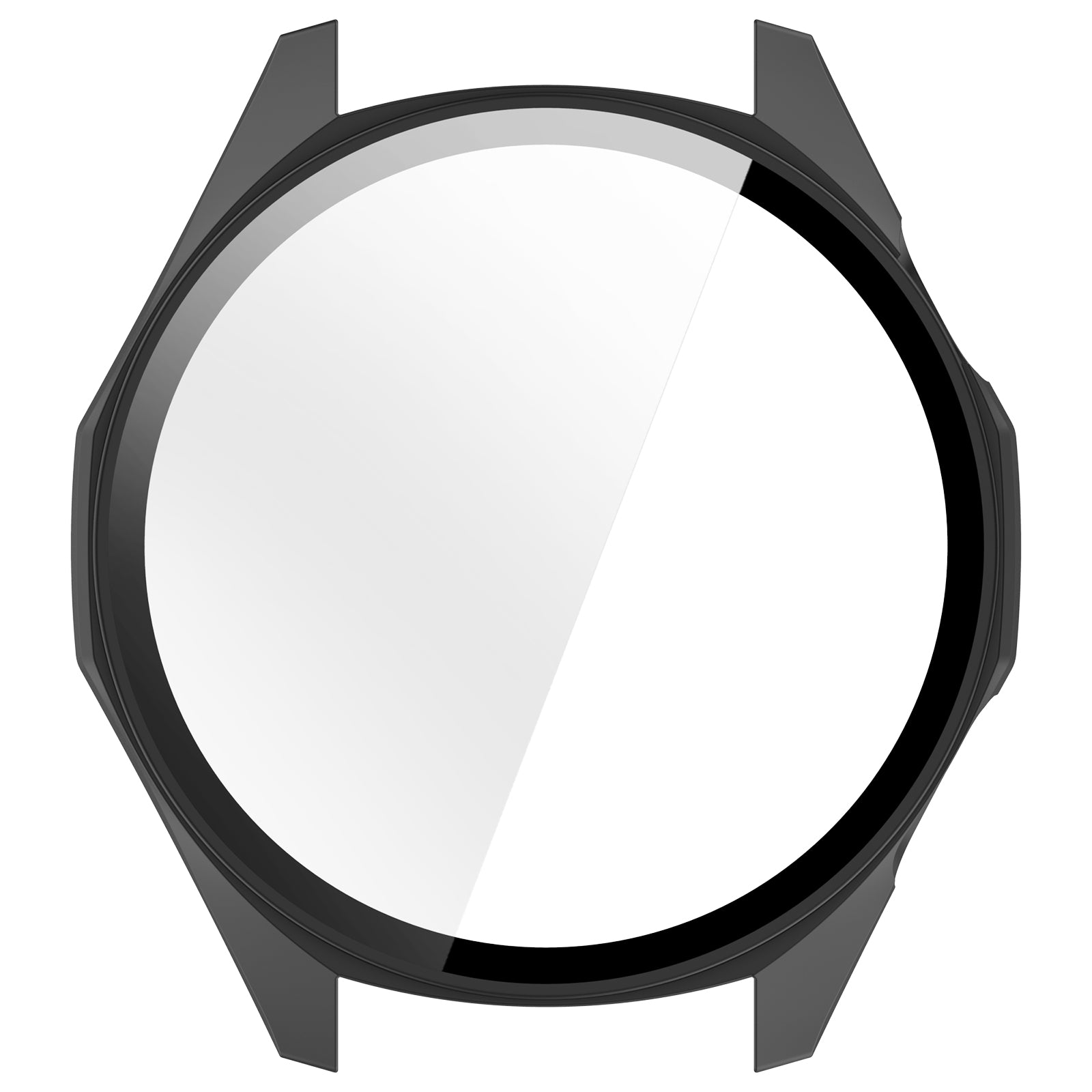Coque avec verre PC Huawei Watch GT 6 - 46mm (noir)