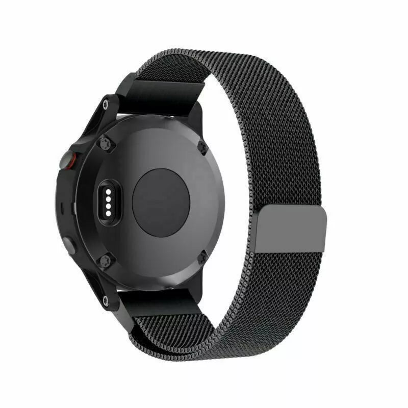 Bracelet milanais Garmin Forerunner 745 (noir)