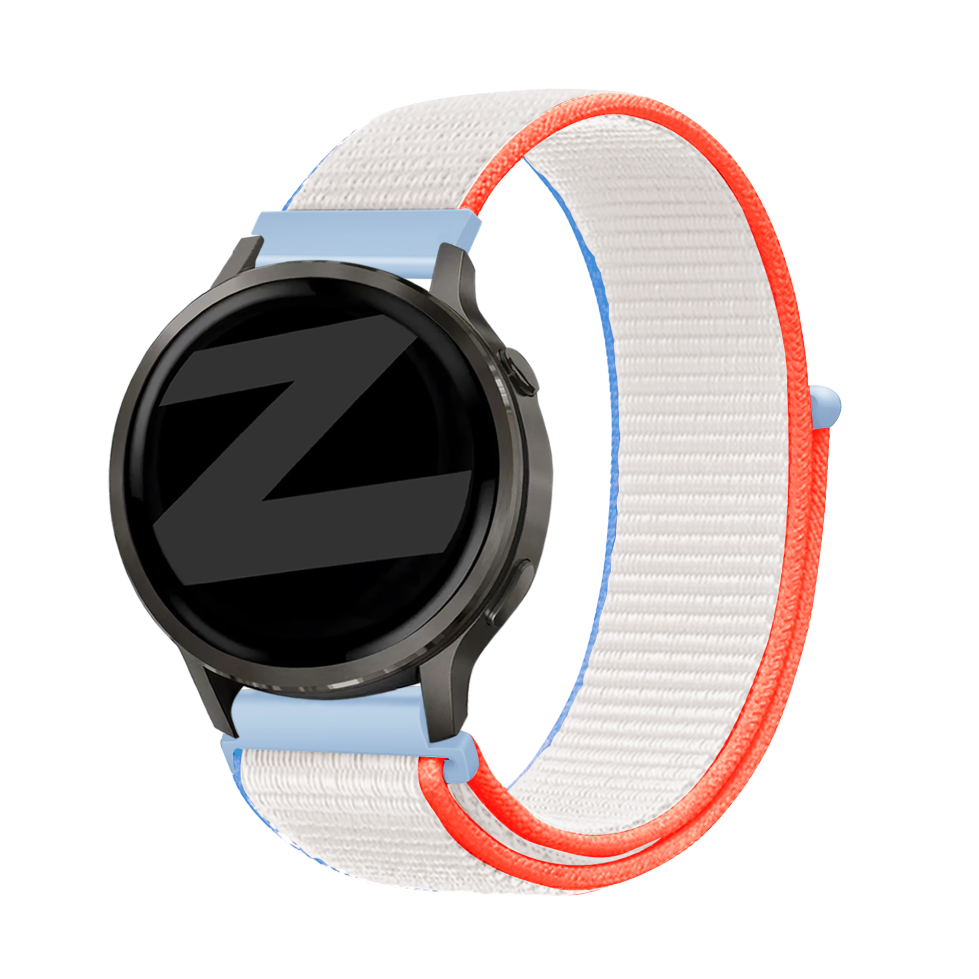 Bandz Bracelet nylon Loop Garmin Venu 2s (blanc lait)